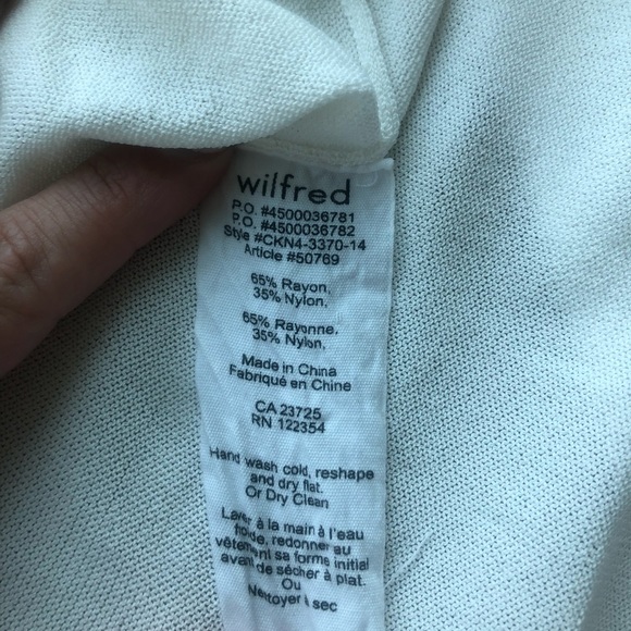 Aritzia Asymmetrical Sweater - Picture 3 of 4